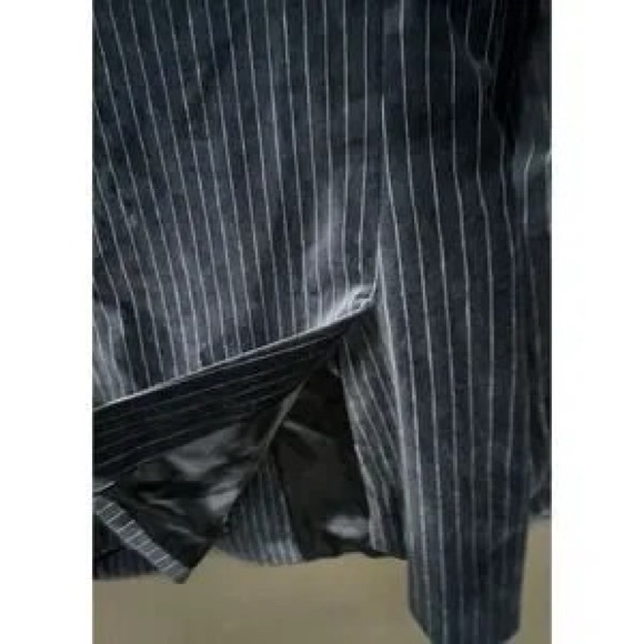 Michael Kors Navy Pinstripe Blazer - Picture 4 of 6